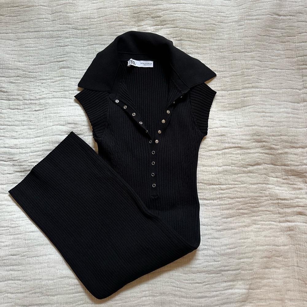 Black Zara mini dress